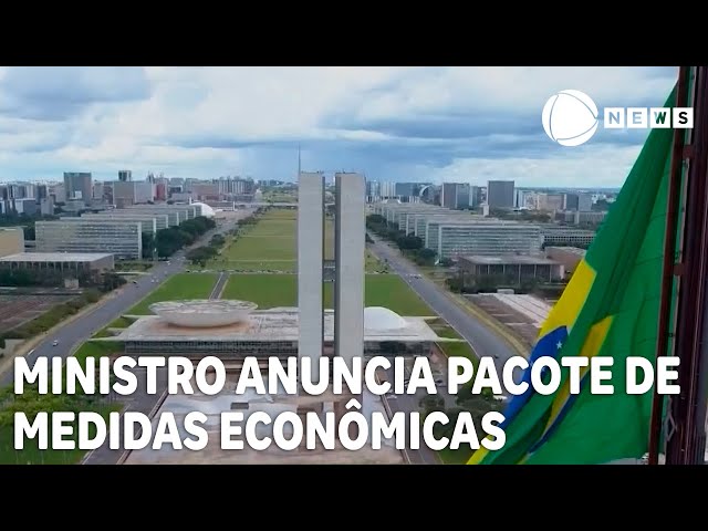 Ministro da Fazenda anuncia novo pacote de medidas econômicas