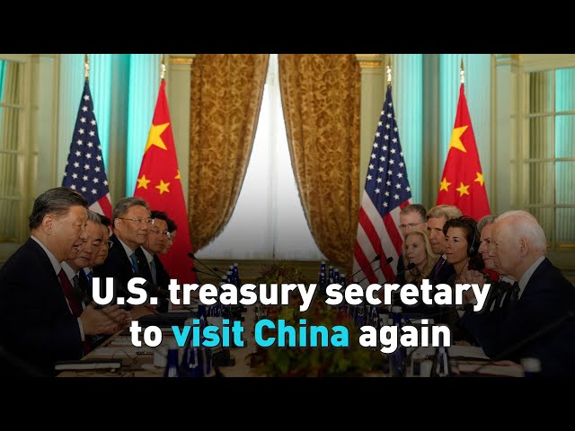 U.S. treasury secretary to visit China again