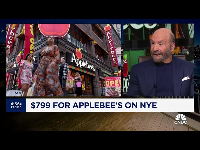 New Years Eve revelers paying $799+ to celebrate at the Times Square Applebee's in NYC