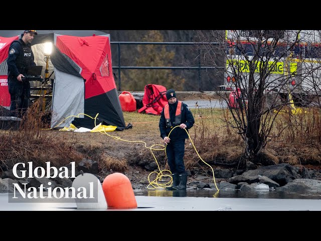 Global National: Dec. 28, 2023 | Search for missing teen after 1 dead in Rideau River ice fall