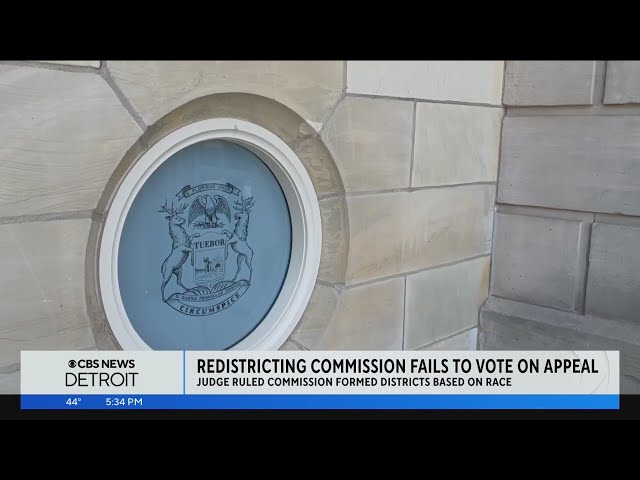 Michigan redistricting commission unable to vote after members leave meeting