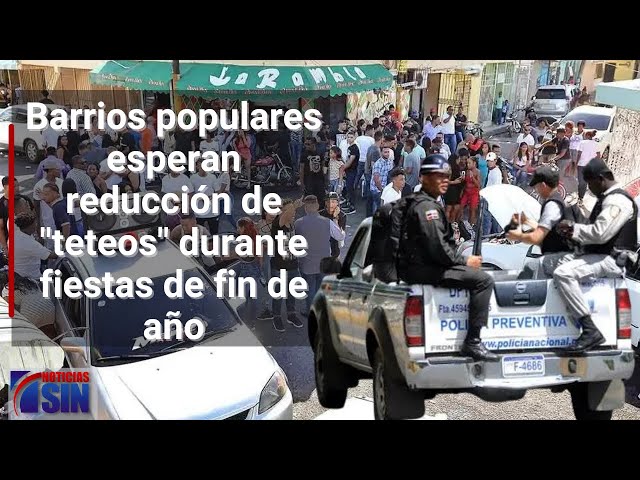 Barrios populares esperan reducción de "teteos" durante fiestas de fin de año