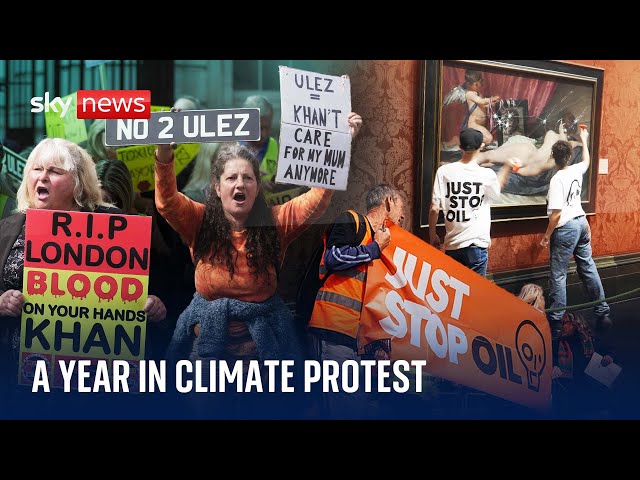 Smashing ULEZ cameras and training for arrest: A Year in Climate Protests