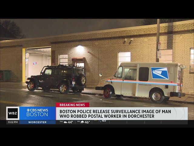 Postal carrier attacked and robbed at gunpoint in Dorchester