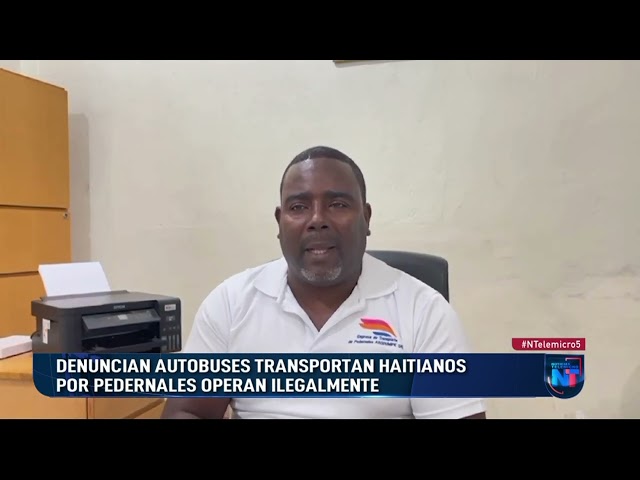 Denuncian unidades ilegales transportan a haitianos por Pedernales