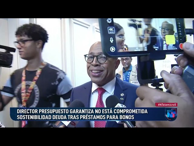 Director de Presupuesto dice hay sostenibilidad de la deuda