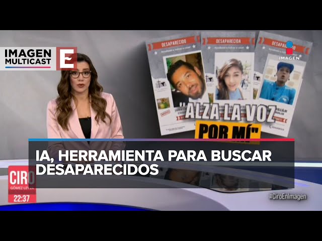 Colectivos de búsqueda usan IA para hacer carteles de desaparecidos