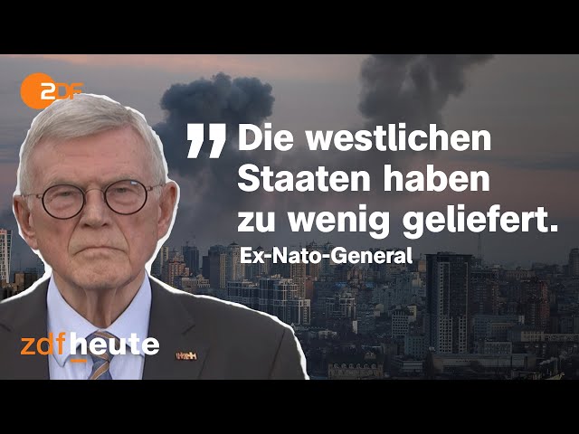 Ex-Nato-General zur Ukraine: Wie geht es 2024 im Krieg weiter, Herr Ramms? | ZDFheute live