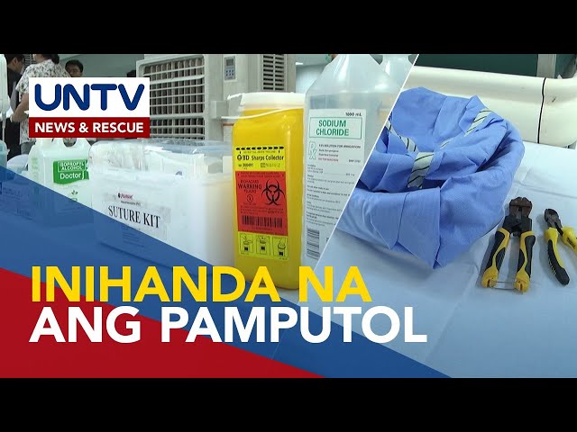 Mga ospital, naghahanda na sa posibleng pagdagsa ng mga mabibiktima ng paputok