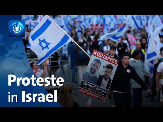 Proteste in Israel – Freilassung der Geiseln gefordert