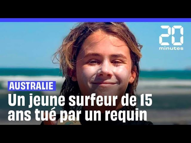 Australie : Un surfeur de 15 ans tué par un requin #shorts