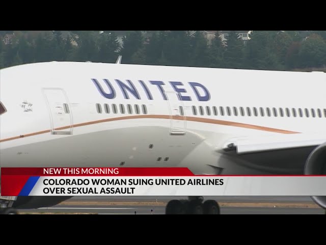 Colorado woman suing United Airlines over alleged sexual assault