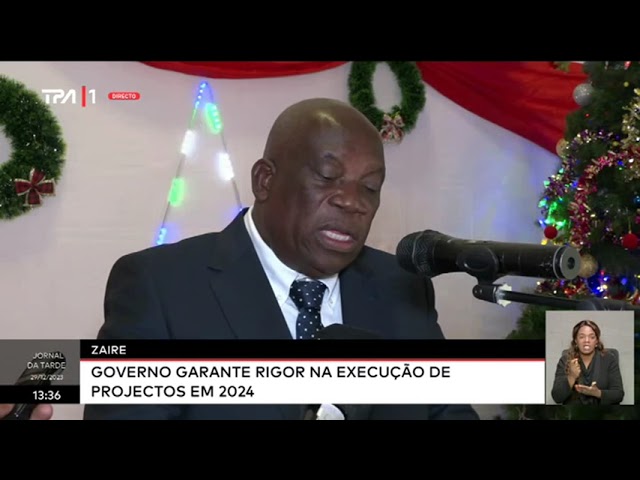 Zaire - Governo garante rigor na execução de projectos em 2024