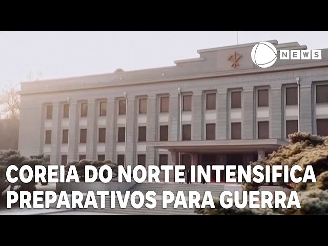 ⁣Coreia do Norte vai intensificar preparativos para guerra