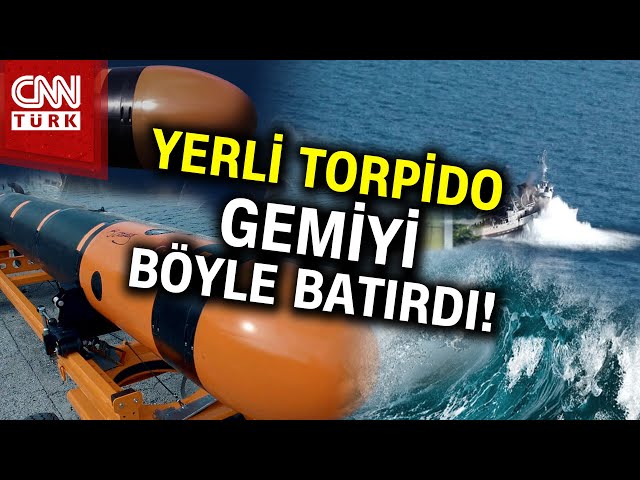 Türkiye Denizde AKYA İle Vuracak! Yerli Torpido Gemiyi Böyle Batırdı! #Haber