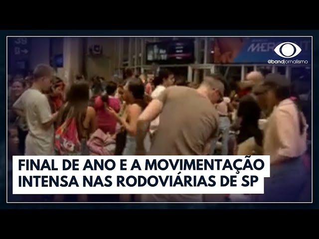 Movimentação intensa nas rodoviárias de São Paulo | Bora Brasil