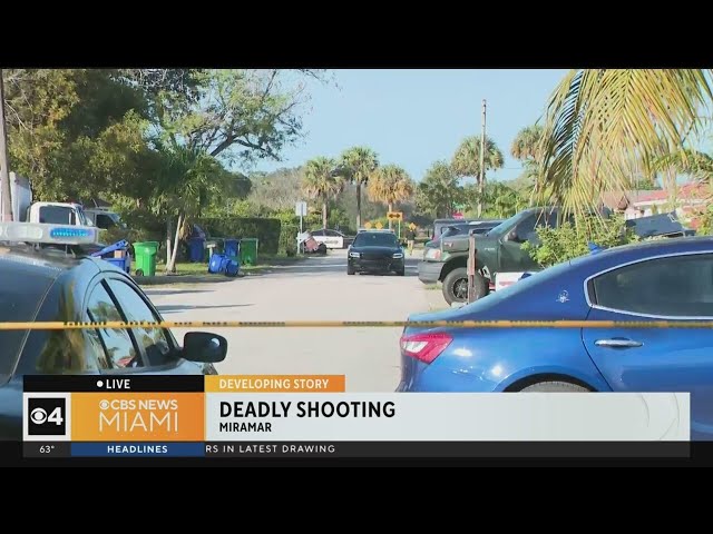 Fatal shooting in Miramar after 2 men argue