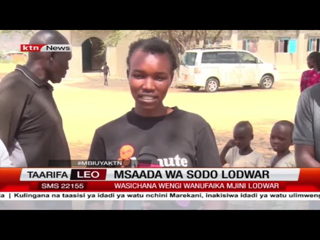 Wasichana wengi wanufaika mjini Lodwar baada ya kupokea sodo za kudumu