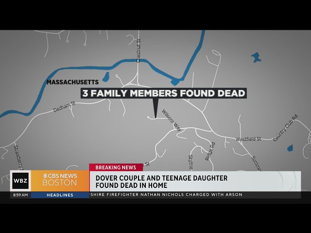 Dover couple and teenage daughter found dead in home