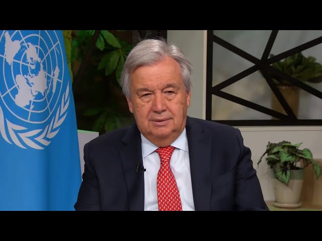 Antonio Guterres | "Humanity is strongest when we stand together"