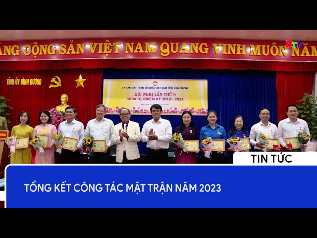 Bình Dương tổng kết công tác Mặt trận năm 2023