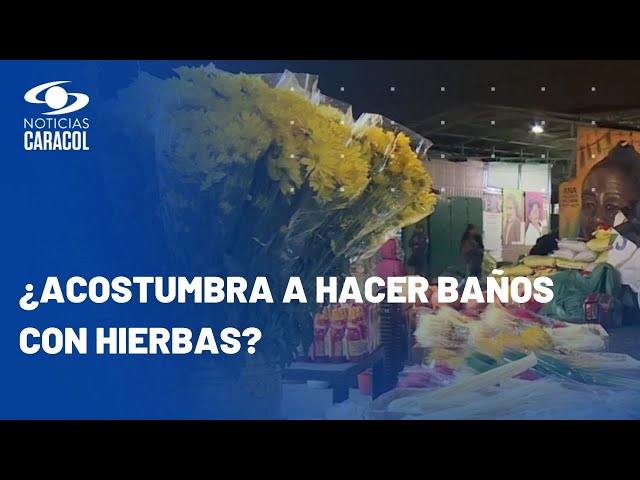 ¿Qué es lo más vendido en las plazas para los agüeros de fin de año?