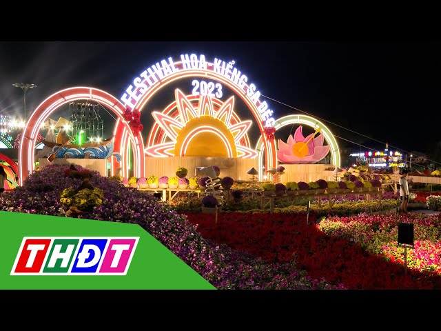 Livestream Trước thềm khai mạc Festival Hoa Kiểng Sa Đéc lần thứ I năm 2023 | THDT