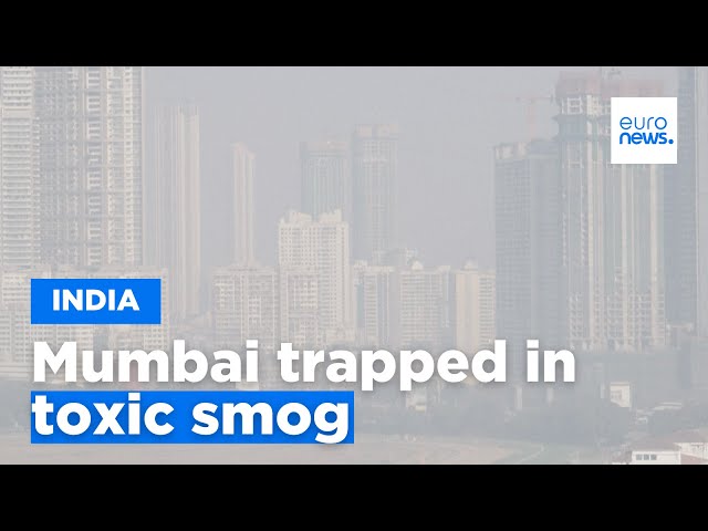 Mumbai trapped in a smog of toxic pollution and "very poor" air quality, worse than Delhi