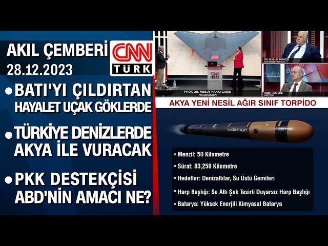 Çılgın SİHA ANKA-3 | Milli torpido AKYA | PKK destekçisi ABD'nin amacı ne? - Akıl Çemberi 28.12