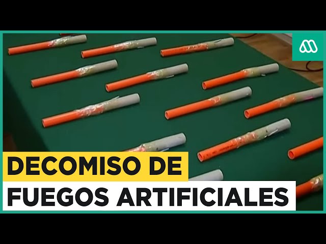 Decomiso de fuegos artificiales: Atrapan a deliverys de la pirotecnia