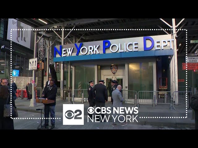 Watch: NYPD details security plans for New Year's Eve in Times Square