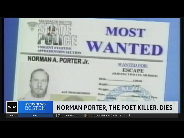 Norman Porter, "killer poet" and former fugitive, dies on medical parole