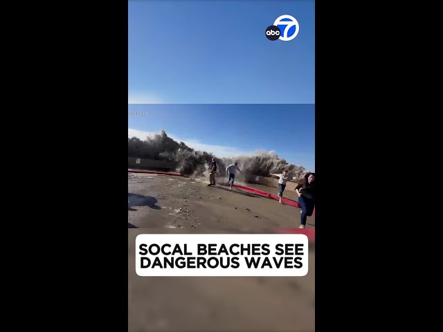 More high surf, dangerous rip currents expected at SoCal beaches