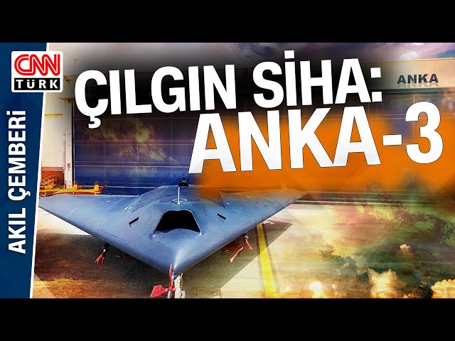 Batı'yı Çıldırtan Hayalet Uçak Göklerde! Türkiye Çılgın SİHA ANKA-3 İle Vuracak!