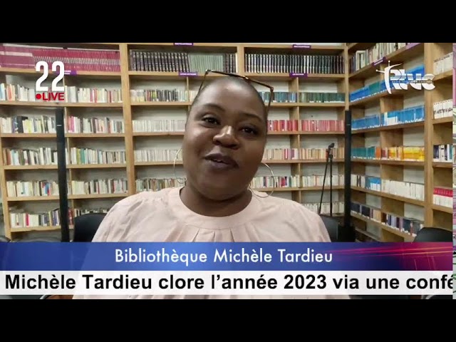 Société : Les responsables de la bibliothèque Michèle Tardieu clore l’année 2023 via une conférence