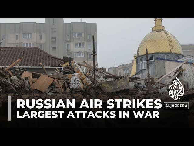 Russian air strikes: Moscow launches largest attacks of the war