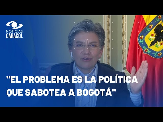 “Dejen a Bogotá en paz”: le dice Claudia López al "petrismo, uribismo y peñalosismo”