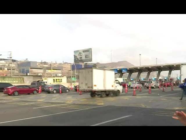 Tránsito vehicular fluido en el peaje de VES en vísperas de Año Nuevo