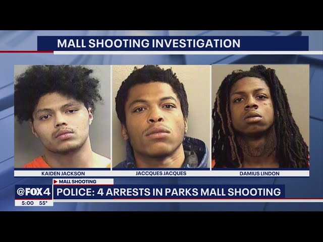 Arlington Parks Mall shooting: 4 teens arrested after fight over girlfriend led to gunfire