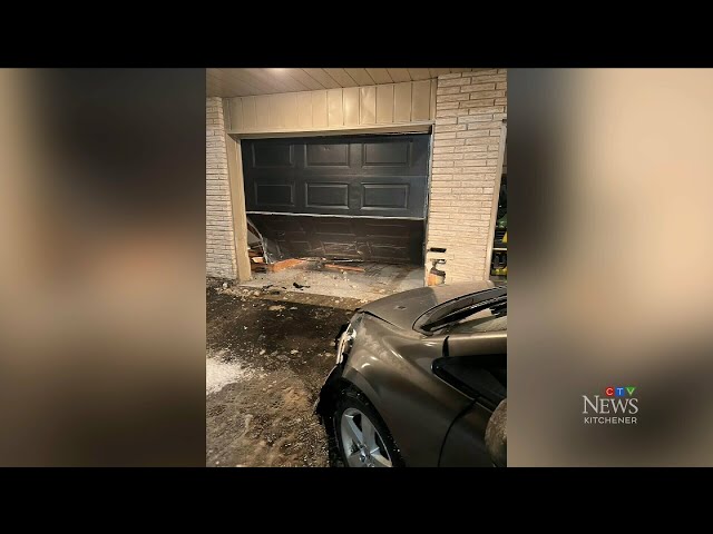 Garage door of Ont. home destroyed after delivery gone wrong