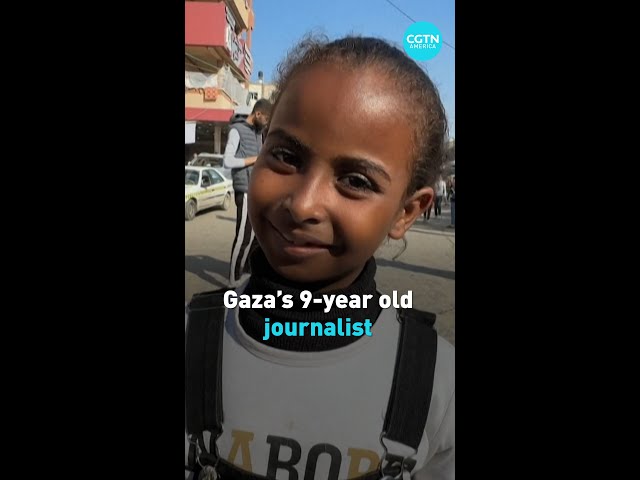 Lama Abu Jamous: Gaza's 9-year old journalist