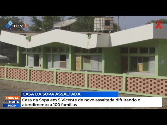 Casa da Sopa em São Vicente de novo assaltada dificultando o atendimento a 100 famílias