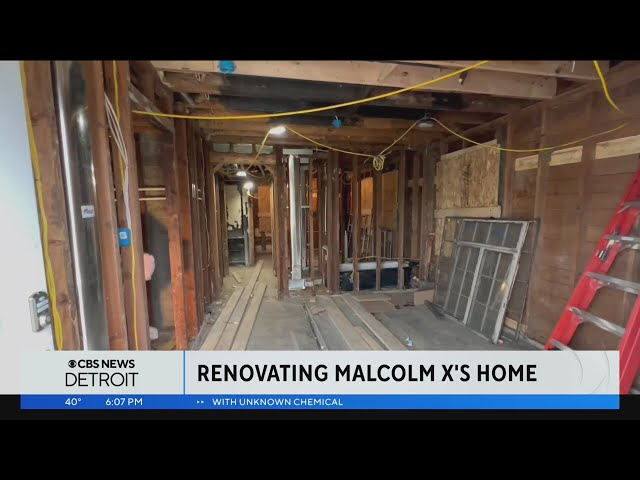 Leave your mark on the historic Malcolm X home in Inkster