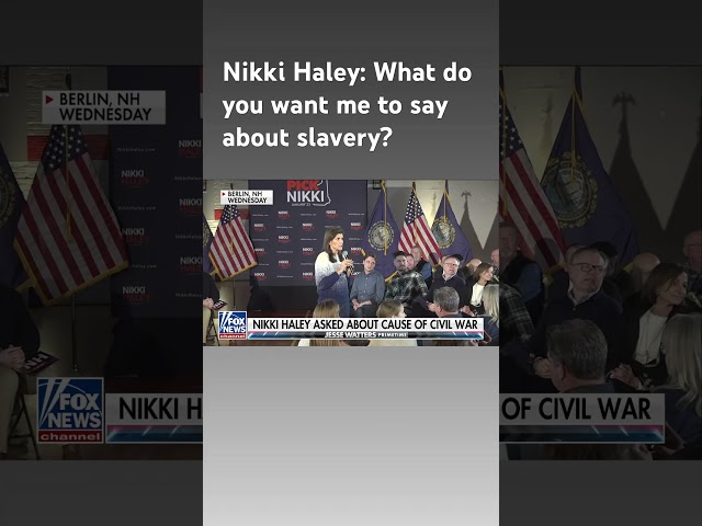 Nikki Haley stumbles through Civil War question #shorts