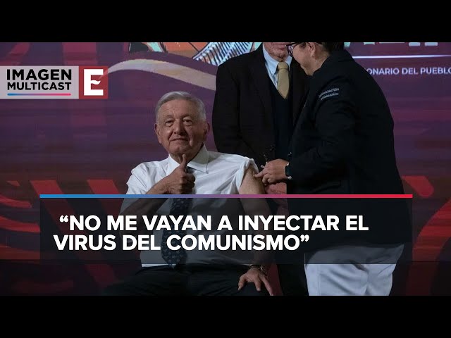 López Obrador critica el miedo a las vacunas cubanas y rusas contra la covid-19