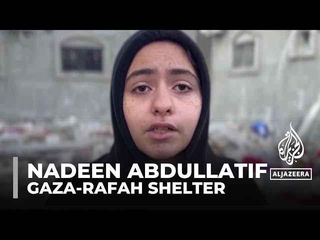 13-Year-Old Nadeen Abdullatif Loses Brother in Gaza City, Takes Shelter in Rafah