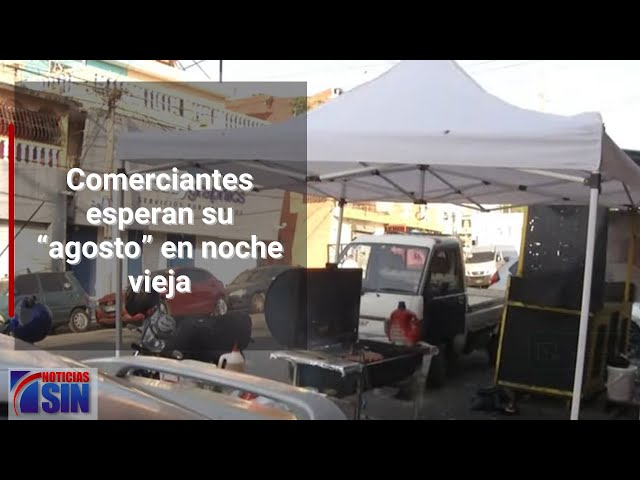 Comerciantes esperan su “agosto” en noche vieja