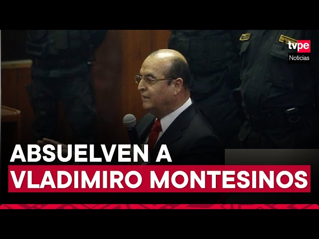 Vladimiro Montesinos fue absuelto por el PJ en el caso Leonor La Rosa