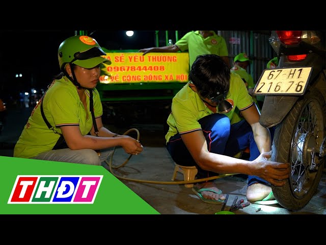 Anh Vân và chuyến xe hỗ trợ người đi đường trong đêm | THDT