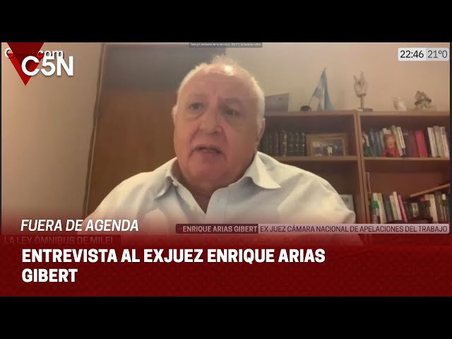 FUERA DE AGENDA | ENTREVISTA al exjuez ENRIQUE ARIAS GIBERT